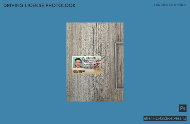 USA Oregon Führerschein Fotoansicht 2018-heute